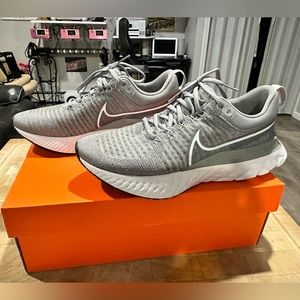 Nike React Infinity Run FK 2 Particle Grey White CT2423-001 Women's size 9